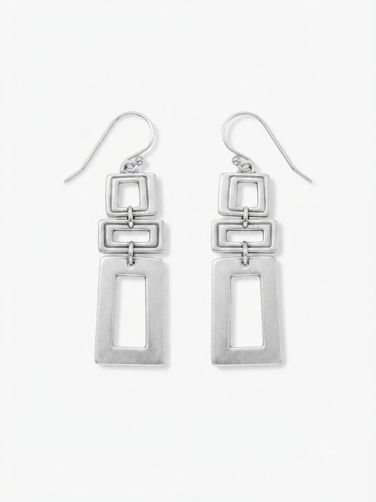 Brighton Jewelry - Brighton Geometric Multi-Rectangular Drop Earrings
